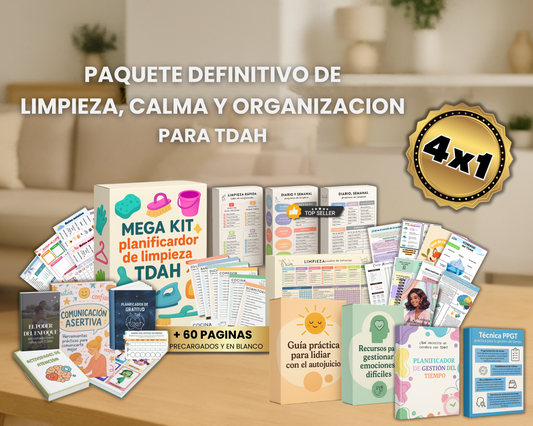 🫧Mega Kit Plantillas de limpieza del Hogar + 4 Super Regalos🎁
